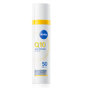 Nivea Q10 Anti-wrinkle fluid s SPF 50, 40 ml.