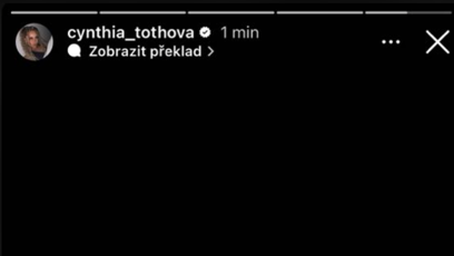 FOTO: Cynthia Tóthová poslala Separovi drsný vzkaz.