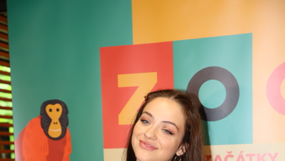 FOTO: Johana Nováčková na akci Primy.