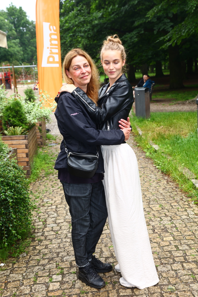 Lucie Zedníčková s dcerou.