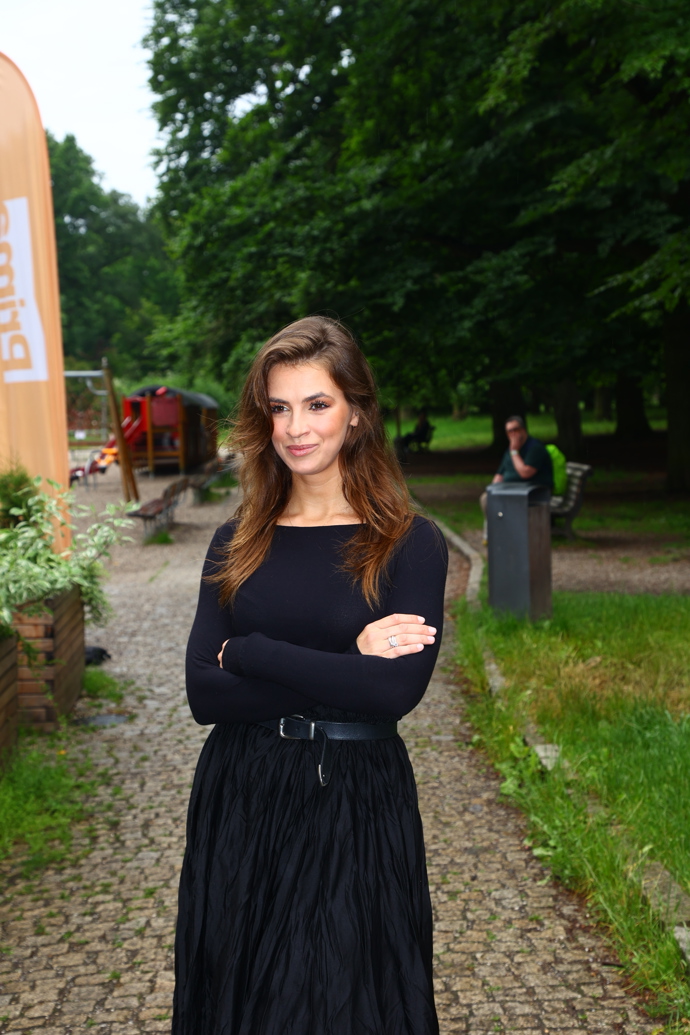 Sára Rychlíková na akci Primy.