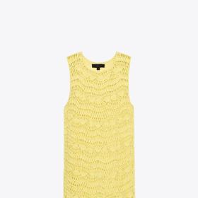 Krátké otevřené úpletové šaty, Zara, 849 Kč