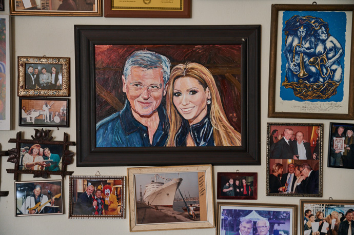 Laďa a Terezka od třebíčského malíře Miroslava Řídkého