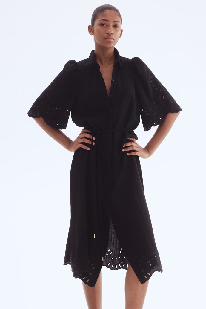 Zároveň by Natálii mnohem více slušela o něco delší délka. (H&M)