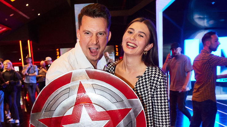 Karel Kašák si hrál na postavu z Marvelu. 
