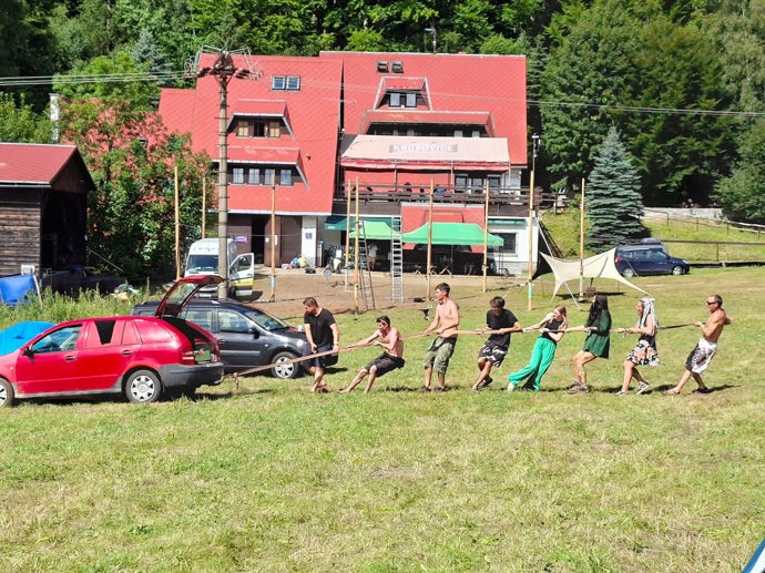 Festival SunRice u Lipové-lázní.