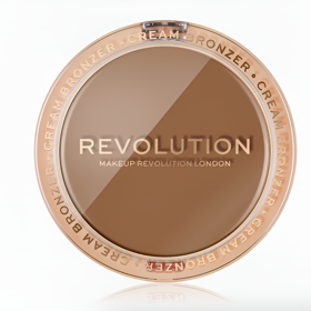 Na řadu pak přichází krémový bronzer, který se také podílí na efektu zvětšení. Tento bronzer je ze sortimentu značky Makeup Revolution a vychází na 139 Kč.