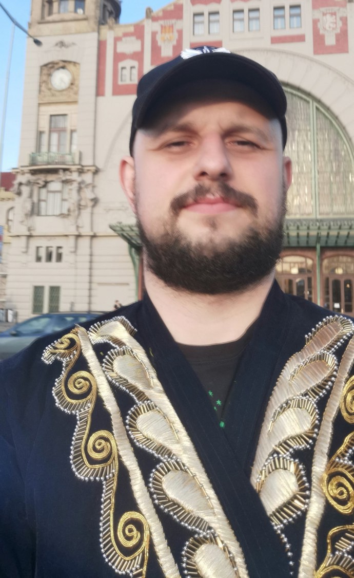 Jakub Müller ve volném čase.