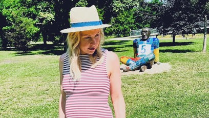 FOTO: Olga Vojtěchová čeká další miminko.