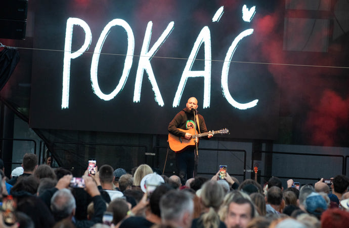 Na koncertu v rámci filmového festivalu zazněly jeho nejslavnější hity. 