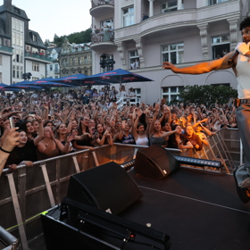 Ben Cristovao s Mišíkem zahráli ve Varech.