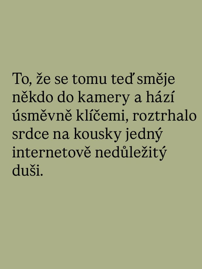 Rozchod Karla Kašáka.