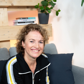 Herečka Petra Jungmanová navštívila talkshow Na kafeečko. 