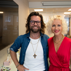 Richard Krajčo a Karin Babinská navštívili talkshow Na kafeečko.