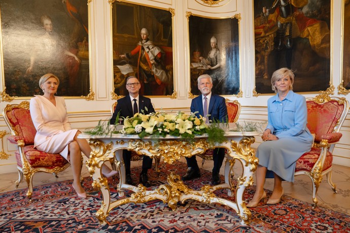 Eva Pavlová a Petr Pavel. 