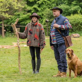 Na farmu přijela návštěva ze Slovenska.