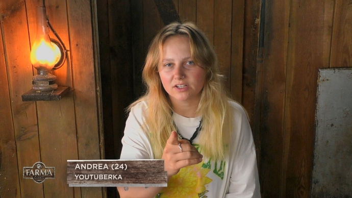 Andrea byla překvapená z reakce Mary.