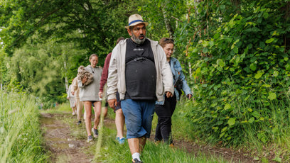 FOTO: Zdeněk Godla a další farmáři.