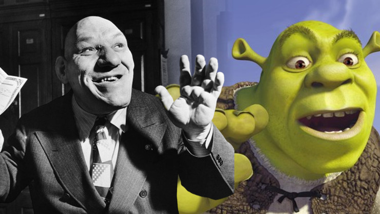 Maurice Tillet jako předloha Shreka.