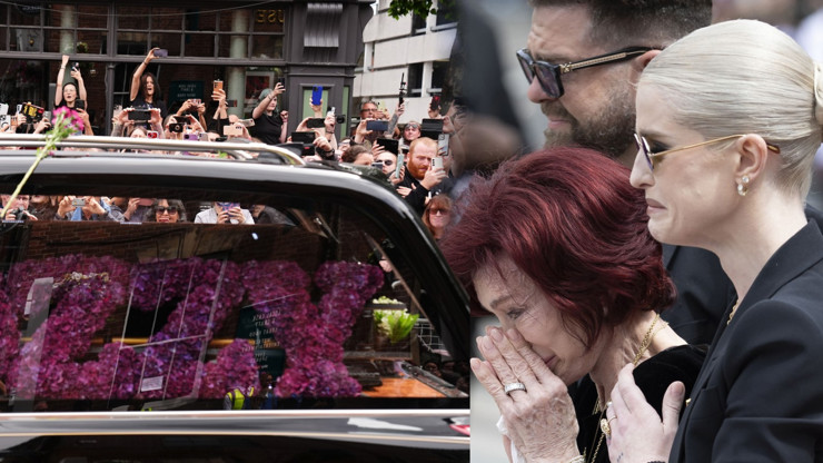 Slzavé loučení s Ozzym Osbournem: Zničená manželka Sharon se hroutila, lidi zaplavili ulice