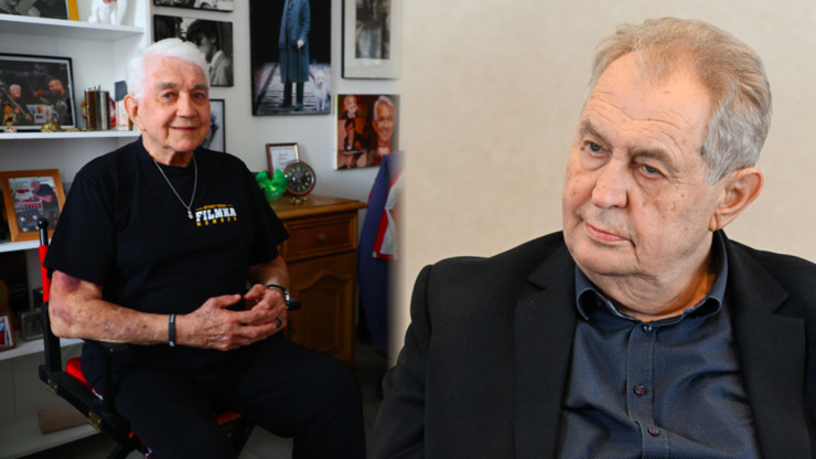 Smrt Jiřího Krampola zasáhla i Zemana: Exprezident zavzpomínal na jejich poslední setkání
