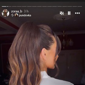 Zorka měla krásné vlasy.