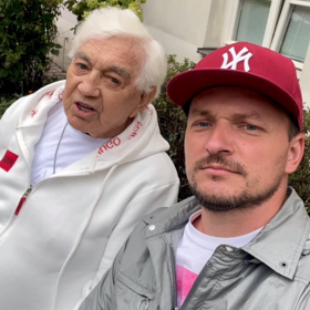 Jiří Krampol a Teniskožrout Tomáš Zajíc.