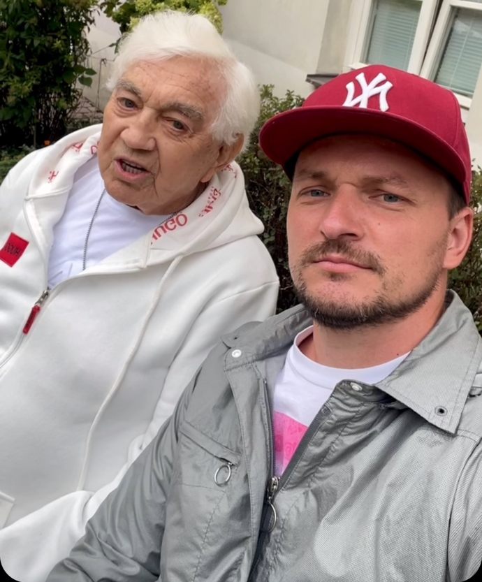Jiří Krampol a Teniskožrout Tomáš Zajíc.