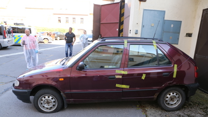 FOTO: Auto manželů Janákových.
