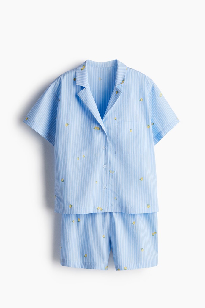 Pyžamo košile a šortky, H&M, 669 Kč