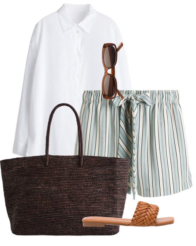 Velká kabelka k letním outfitům patří, říká stylistka Nikola Marková. 