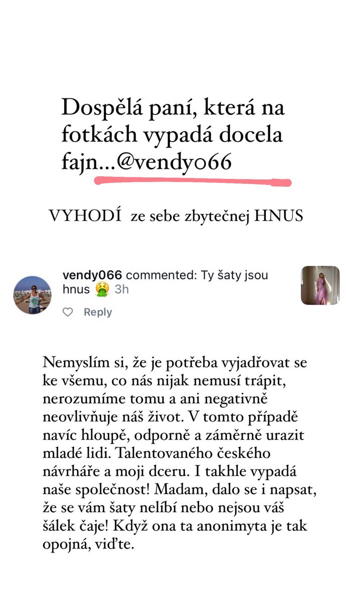 Jitka Schneiderová si nebrala servítky. 
