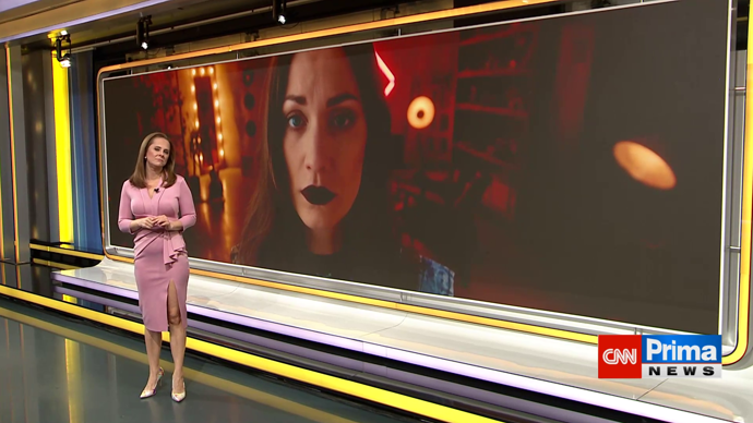 Moderátorka pořadu Showtime Laďka Něrgešová.