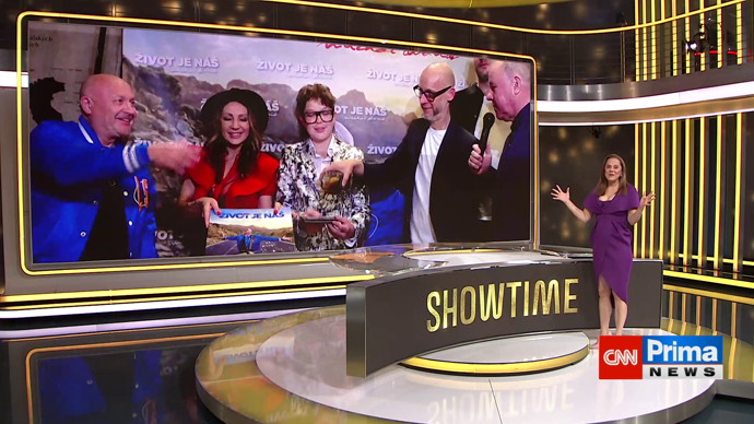 Moderátorka pořadu ShowTime Laďka Něrgešová bojuje s rakovinou.