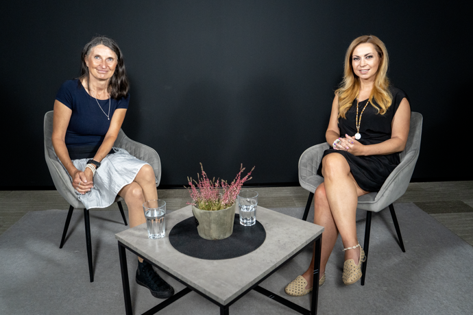 Margit Slimákovou vyzpovídala v pořadu Ženská tabu moderátorka Barbora Hlaváčková.