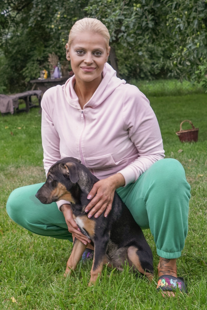 Charlotte Štiková s Barbie.