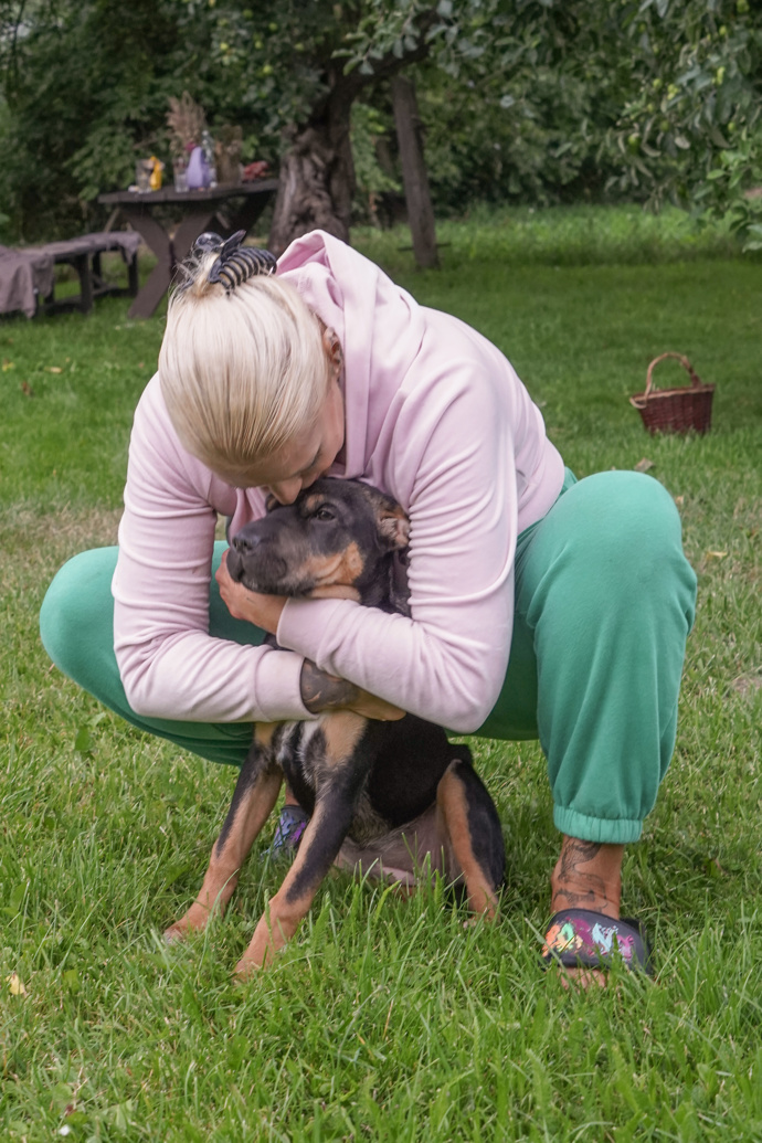 Charlotte Štiková s manželem si pořídili nového pejska.