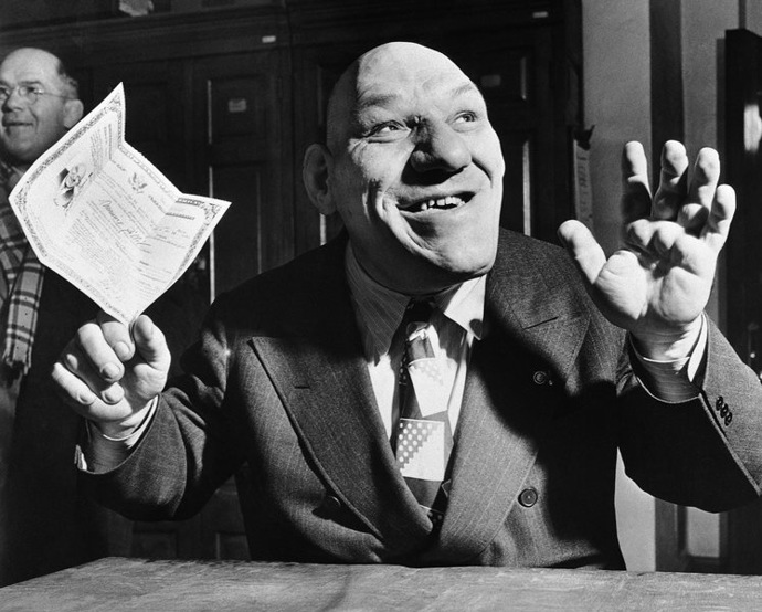 Maurice Tillet trpěl vzácným onemocněním.