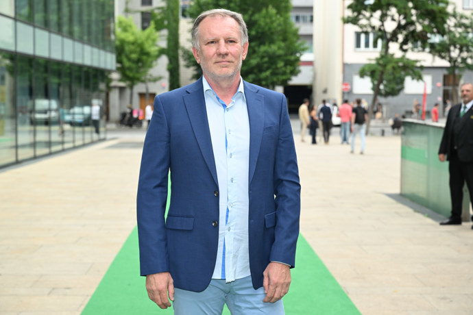 Martin Finger na premiéře nechyběl.