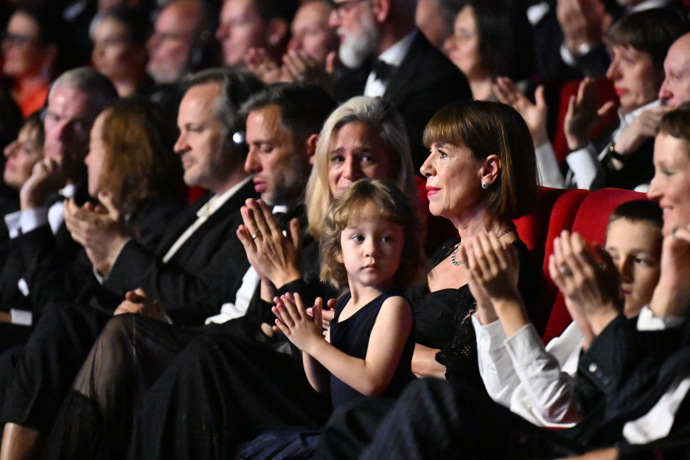 Andrea Bartošková byla poprvé na KVIFF bez svého muže.