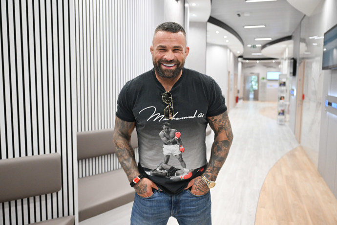 Karlos Vémola dorazil v dobré náladě.