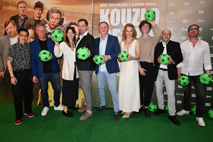Premiéra filmu Kouzlo derby.