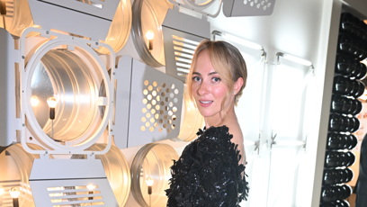 FOTO: Elizaveta Maximová vynesla černé šaty.