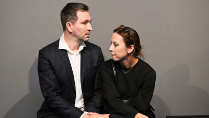 FOTO: Ondřej Sokol byl na premiéře s partnerkou.