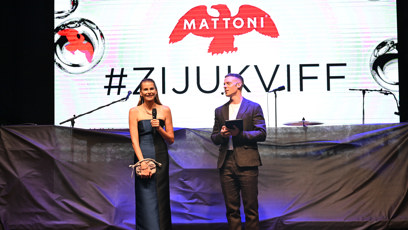 FOTO: Hana Soukupová na módní přehlídce vítězů soutěže Mattoni Young Fashion Stars.