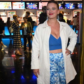 Kristýna Leichtová vsadila na modrou.