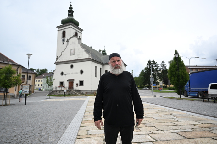 Jaroslav Pulkrábek ve Volarech.