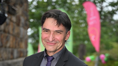 FOTO: Zdeněk Podhůrský dorazil ve skvělé náladě.