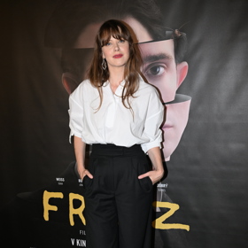 Herečka Jenovéfa Boková na představení filmu Franz.