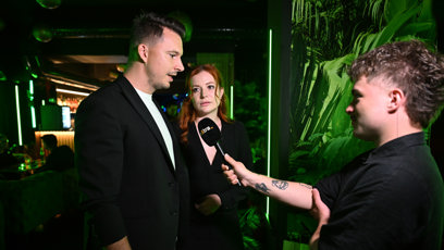 FOTO: Kateřina Bláhová a Kašák v rozhovoru.